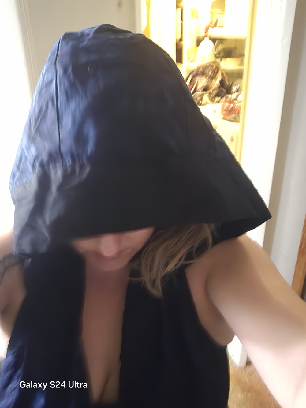 Chakra Hood & Scarf With Stones From Santa Barbra